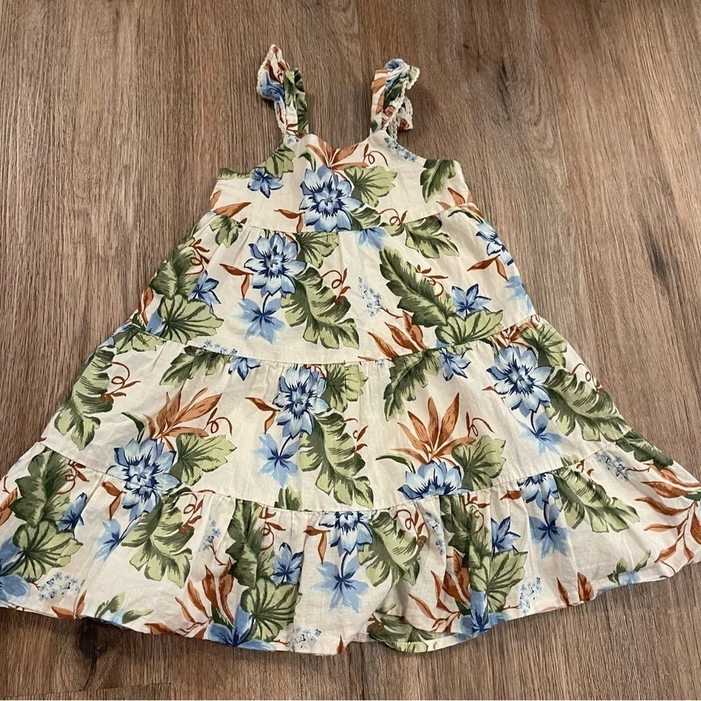 Janie And Jack Swimsuit And Dress Bundle Baby Girl 12 18 24 Months Floral Beach